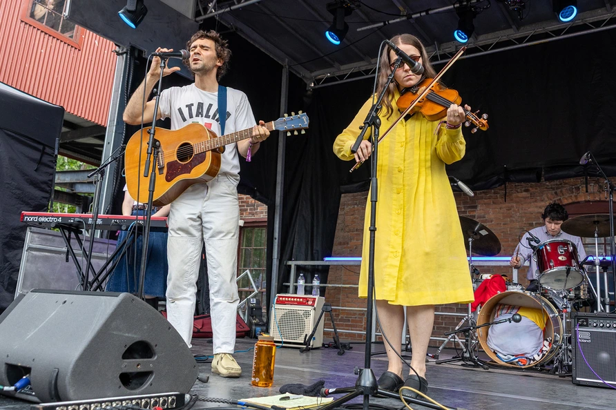 Sam & Louise Sullivan at Solid Sound 2026 at Mass MoCA