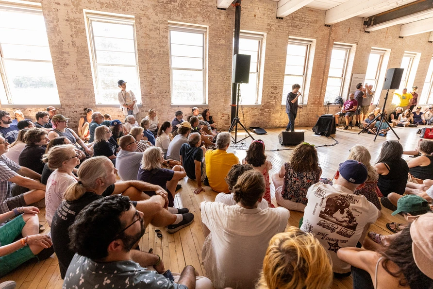 Sammy Tweedy at Solid Sound 2026 at Mass MoCA