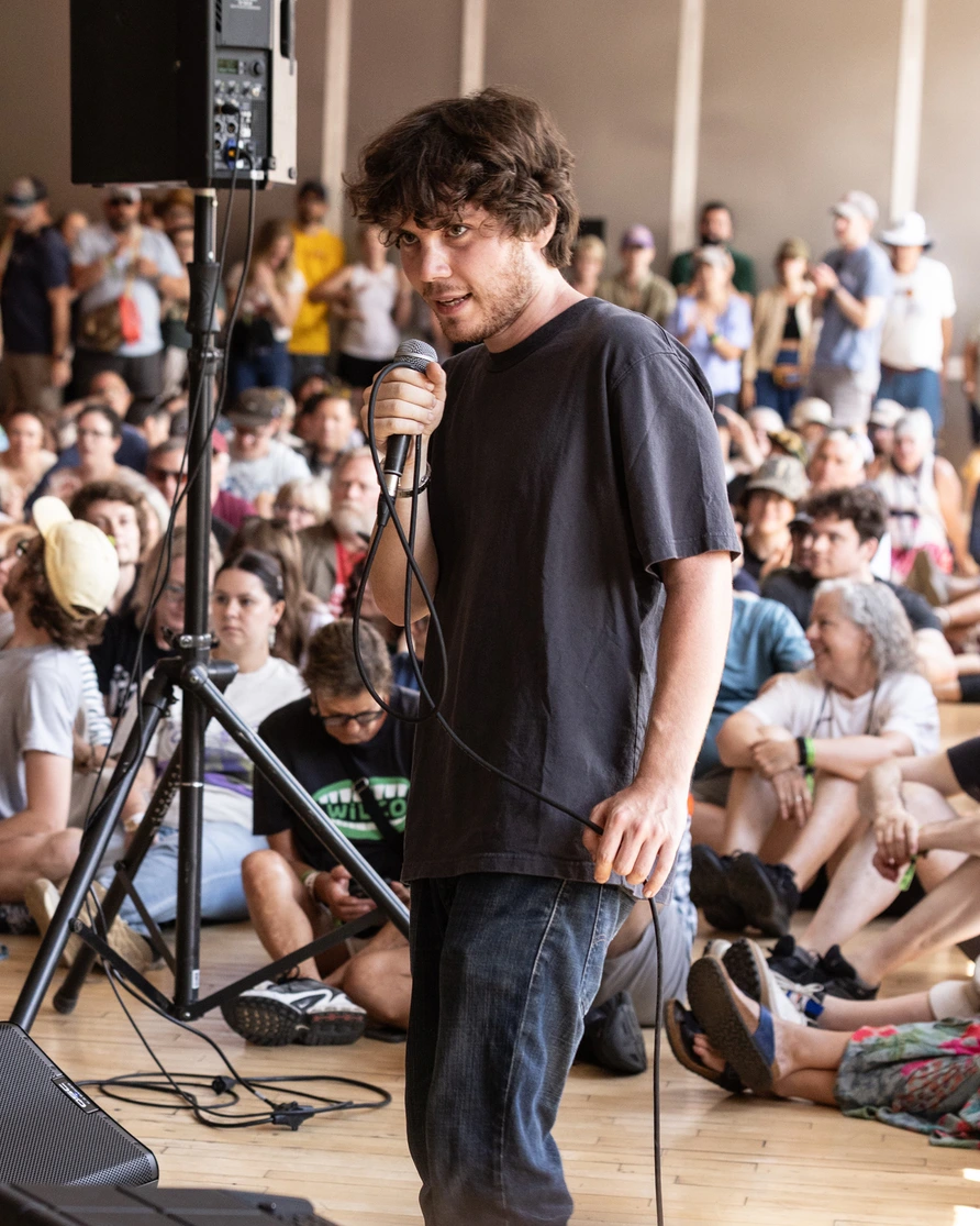 Sammy Tweedy at Solid Sound 2026 at Mass MoCA