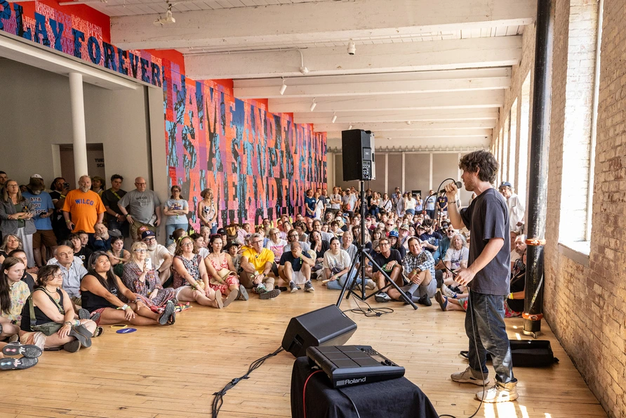 Sammy Tweedy at Solid Sound 2026 at Mass MoCA