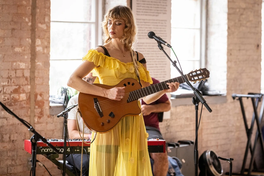 Hannah Cohen at Solid Sound 2026 at Mass MoCA
