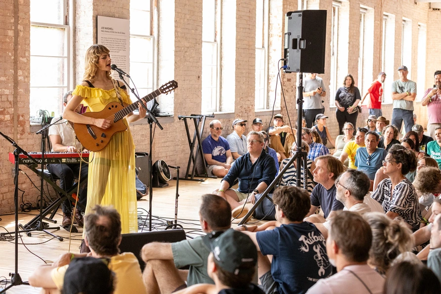 Hannah Cohen at Solid Sound 2026 at Mass MoCA