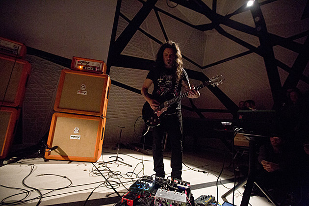 Sunn O)))'s Stephen O'Malley played National Sawdust with Reg