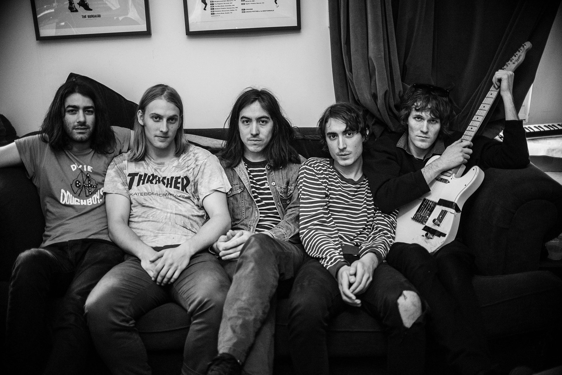 The Mystery Lights streaming debut LP, touring with Night Beats ++