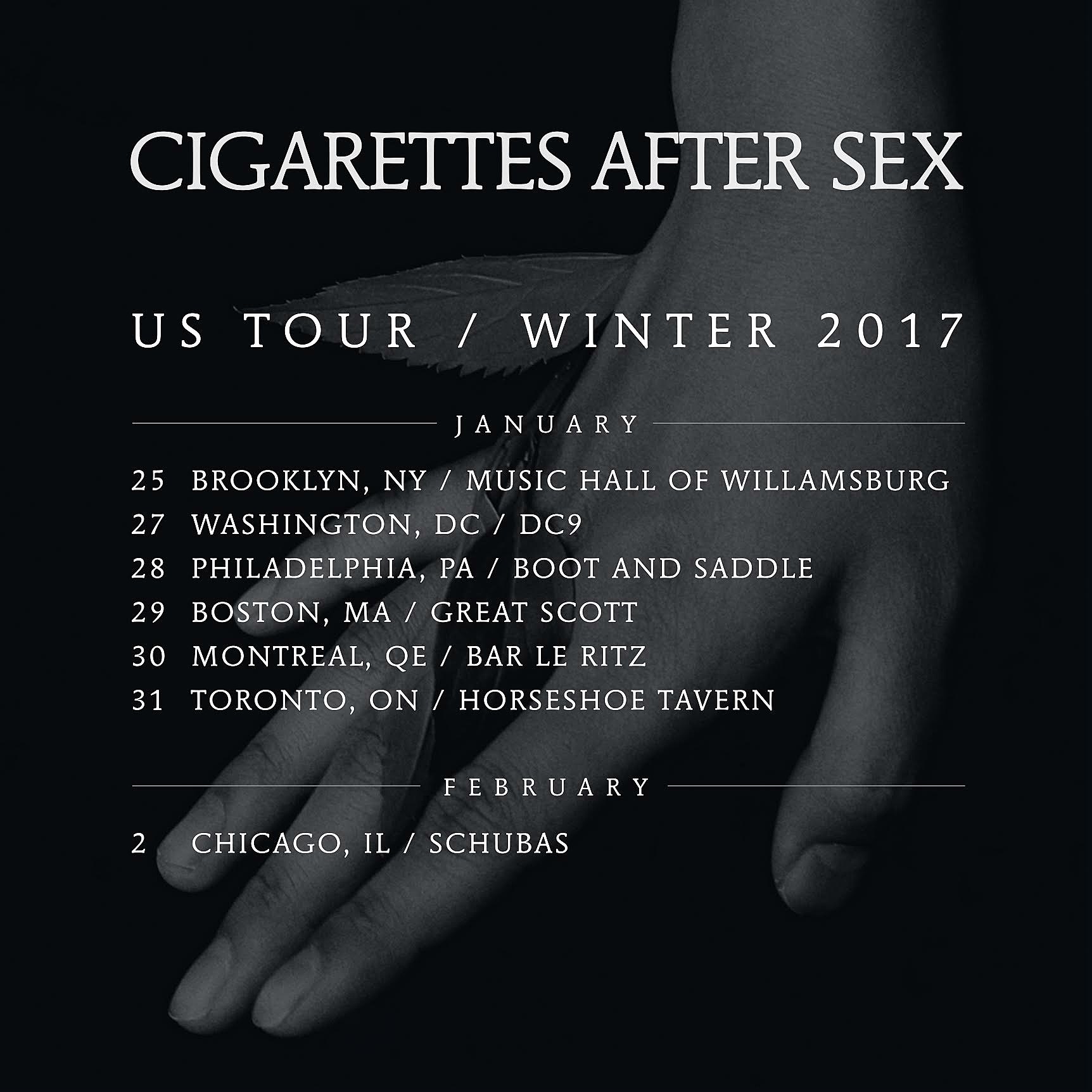 cigarettes after sex chicago tour Cigarettes After Sex signed with Partisan, share new single 