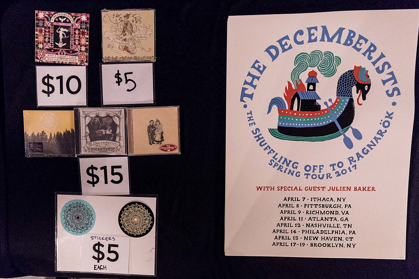 Decemberists Merch The Decemberists played New Haven before this week's Brooklyn Steel run ...