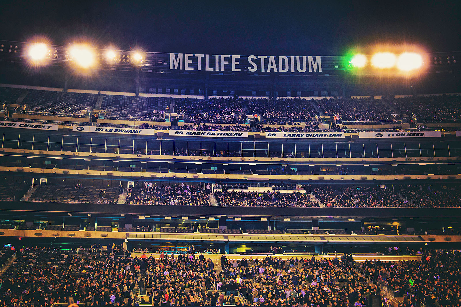 Metlife Stadium Night