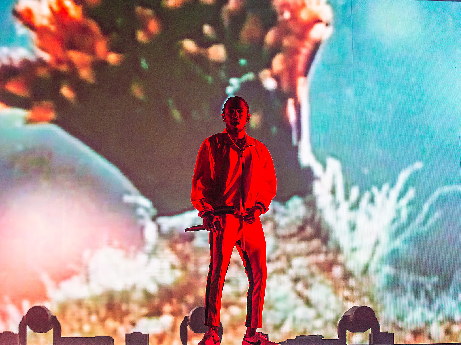 Kendrick Lamar brought the stunning 'DAMN.' tour to Barclays