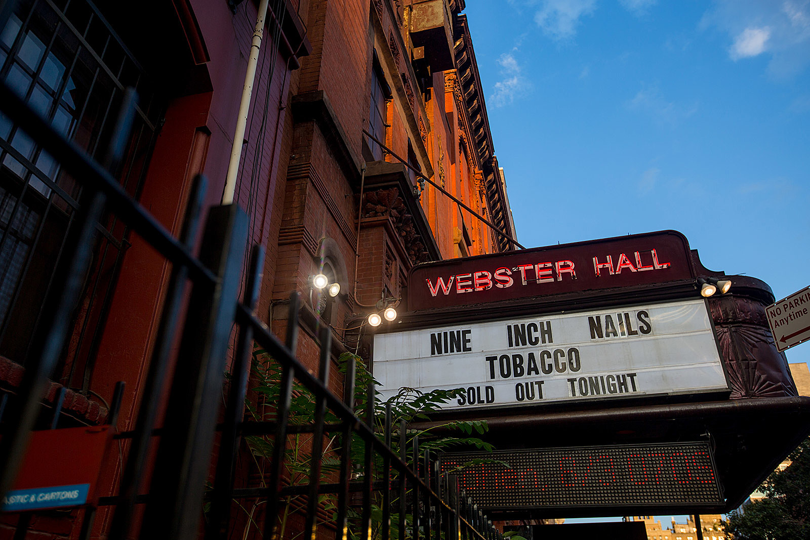 tobacco nine inch nails Nine Inch Nails played Webster Hall (pics, videos, setlist, review)
