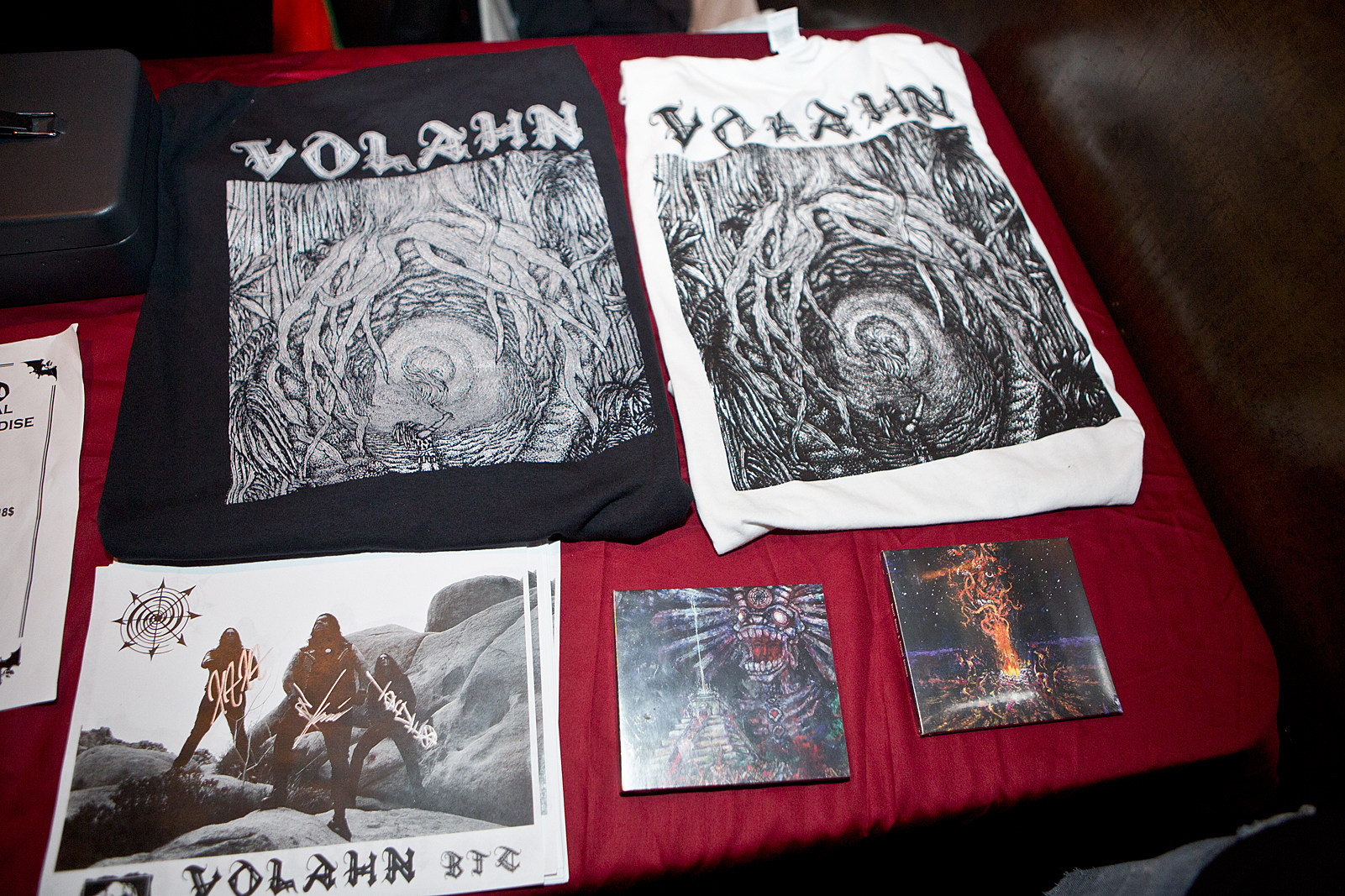 Volahn Patch Mortuary Drape, Volahn, Python & Vilkacis @ Saint Vitus (pics)