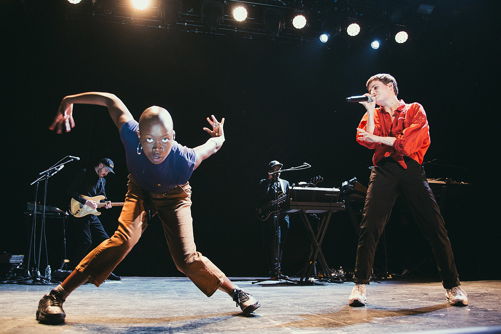 Christine & the Queens played Brooklyn Steel & 'Colbert' (pics