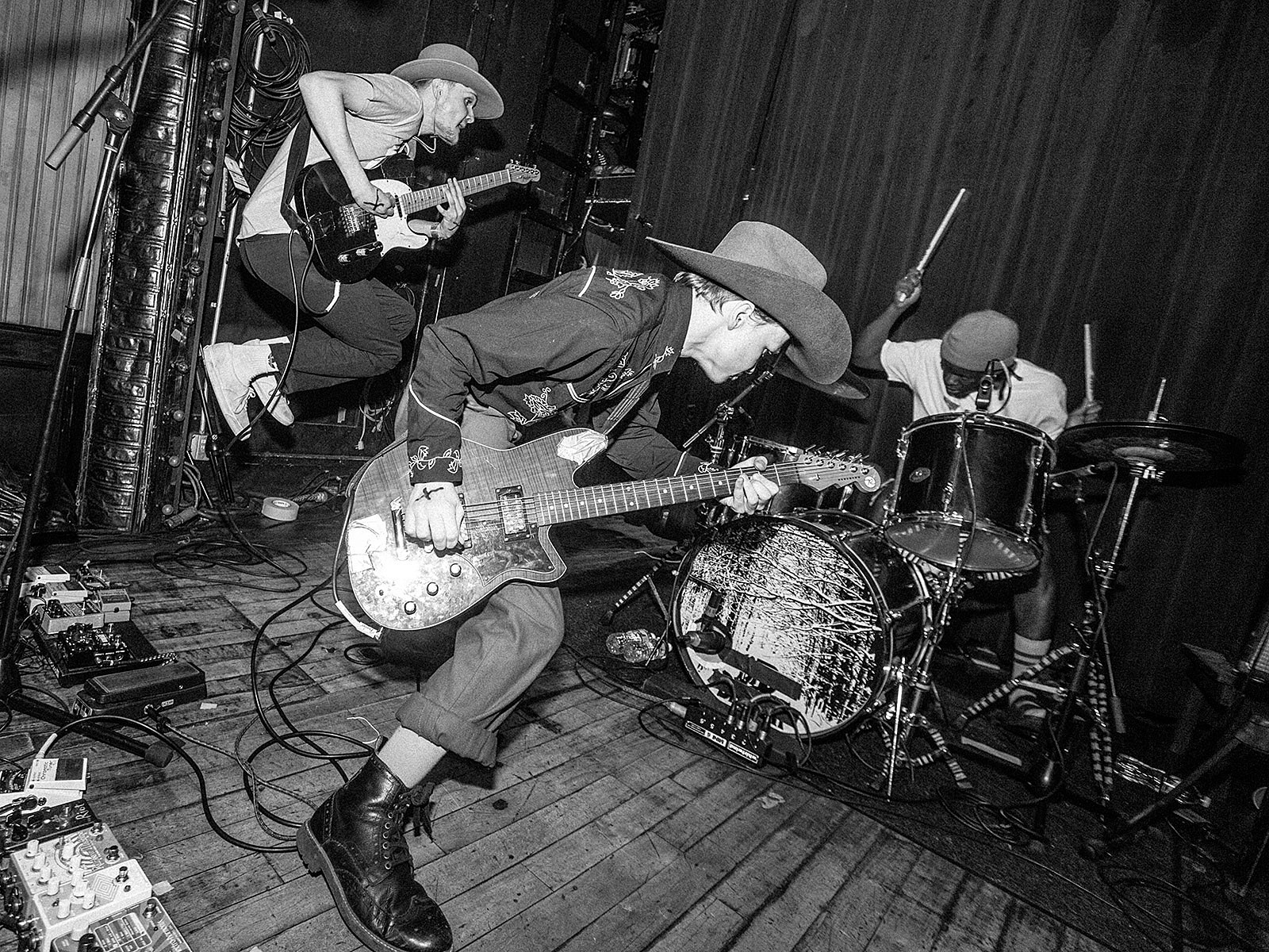 Black Midi made their NYC debut @ Union Pool w/ Russian Baths (pics, review), image size:1600x1200