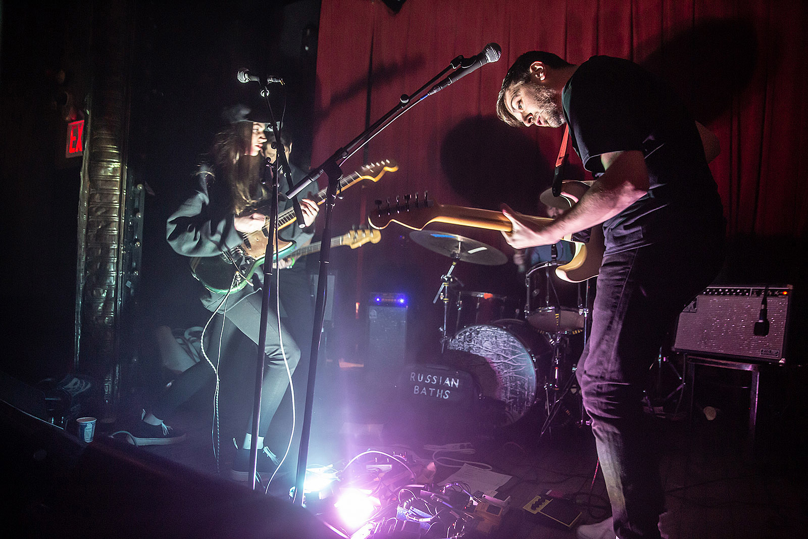 Black Midi made their NYC debut @ Union Pool w/ Russian Baths (pics, review), image size:1600x1067