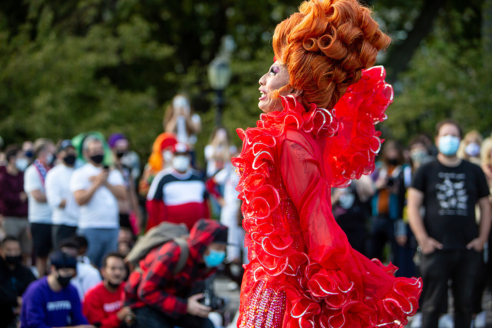 Bushwig took over a Brooklyn park with drag (pics)