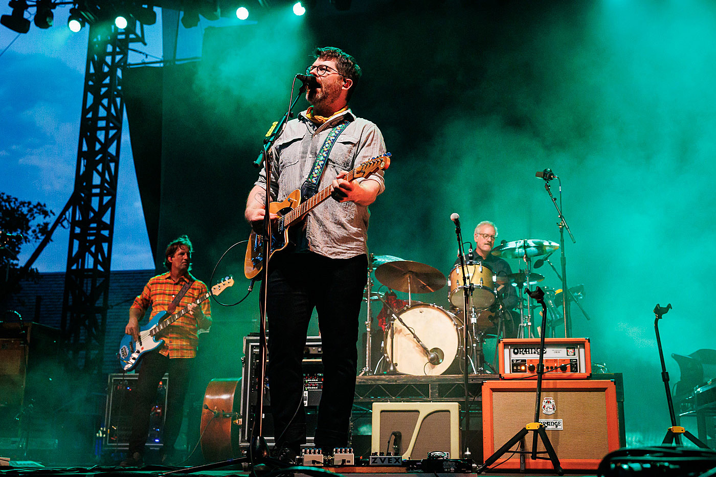 Decemberists Singer The Decemberists brought out Lin-Manuel Miranda at SummerStage in ...