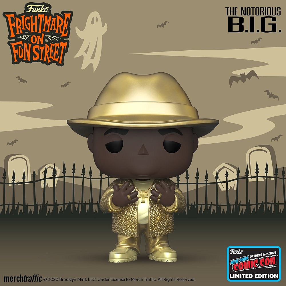 New York Comic Con 2022 Funko exclusives (Borat, golden