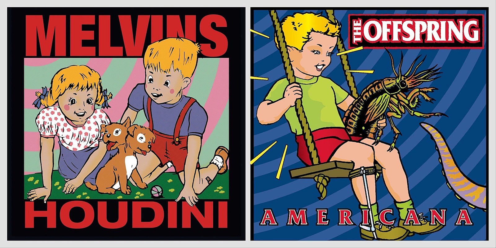 Kyuss × Melvins The Loft, Berlin Kozik Frank Kozik - 1995 - Kyuss Concert Poster – Nevermind Gallery