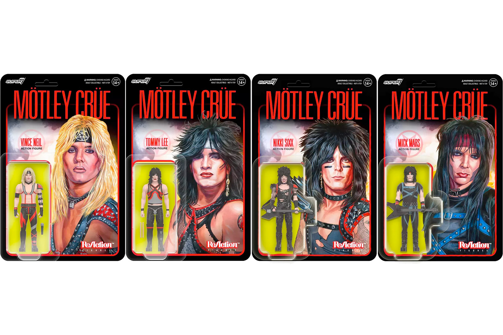 New Mötley Crüe 'Shout At the Devil' action figures announced