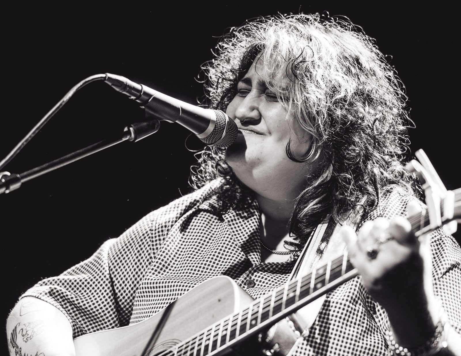 Big Thief's Adrianne Lenker played Music Hall of Williamsburg w ...