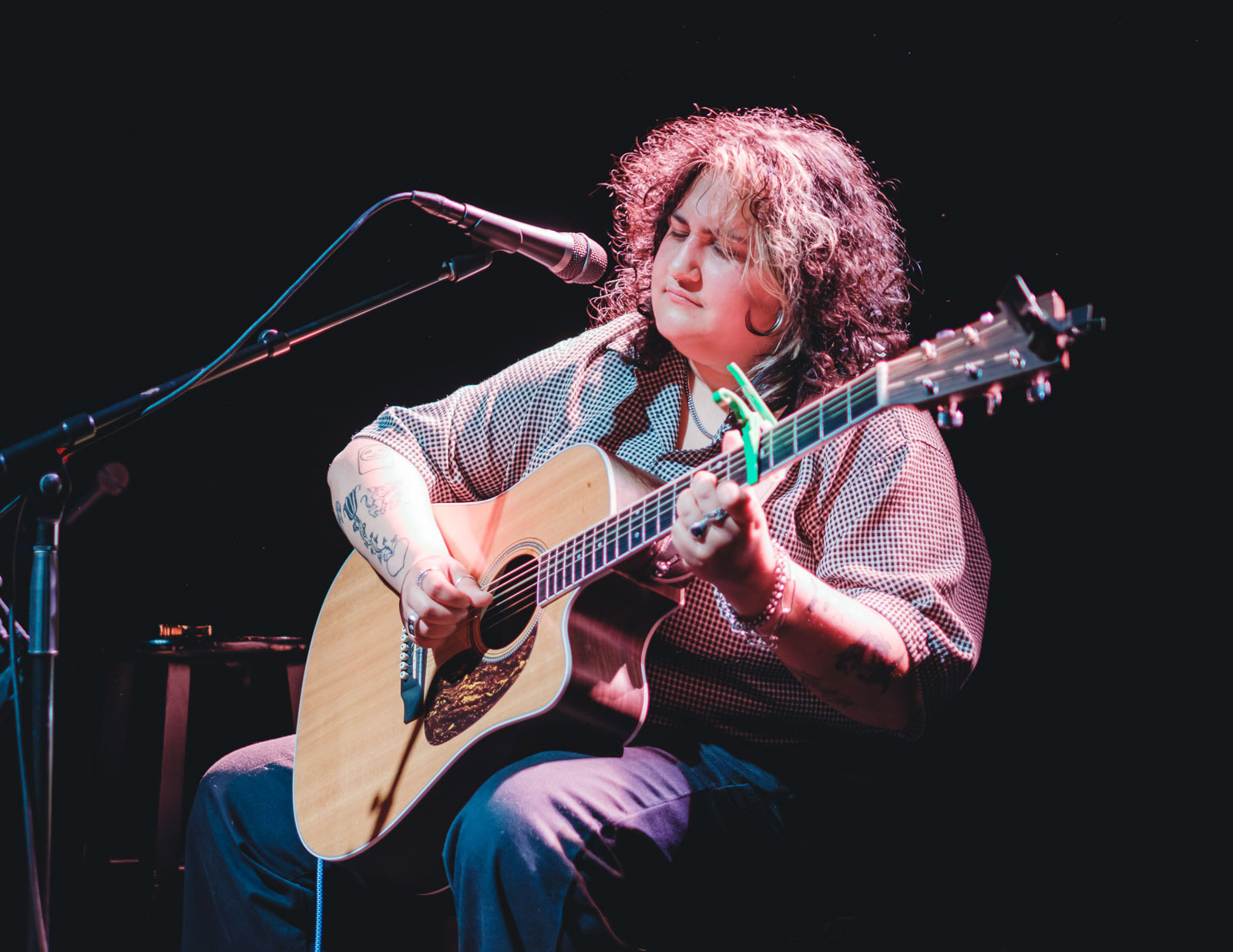 Big Thief's Adrianne Lenker played Music Hall of Williamsburg w ...