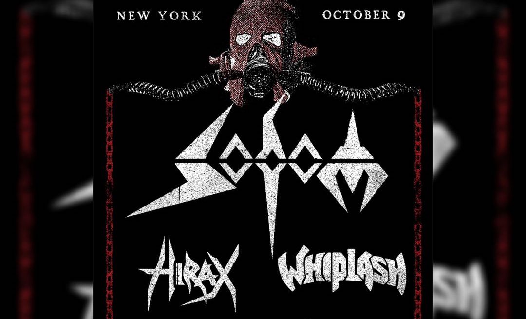 Sodom playing first NYC show in 18 years with Whiplash & Hirax
