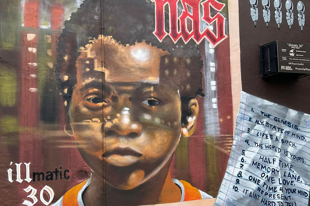 Nas' 'Illmatic' celebrated with new Queensbridge mural