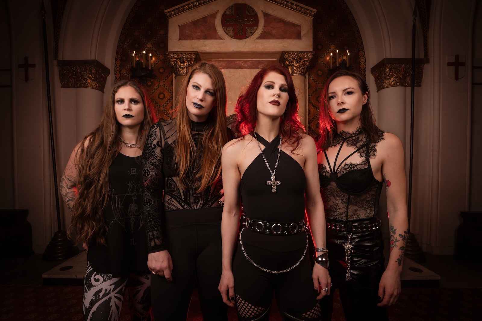 Kittie announce first album in 13 years, 'Fire' (exclusive red