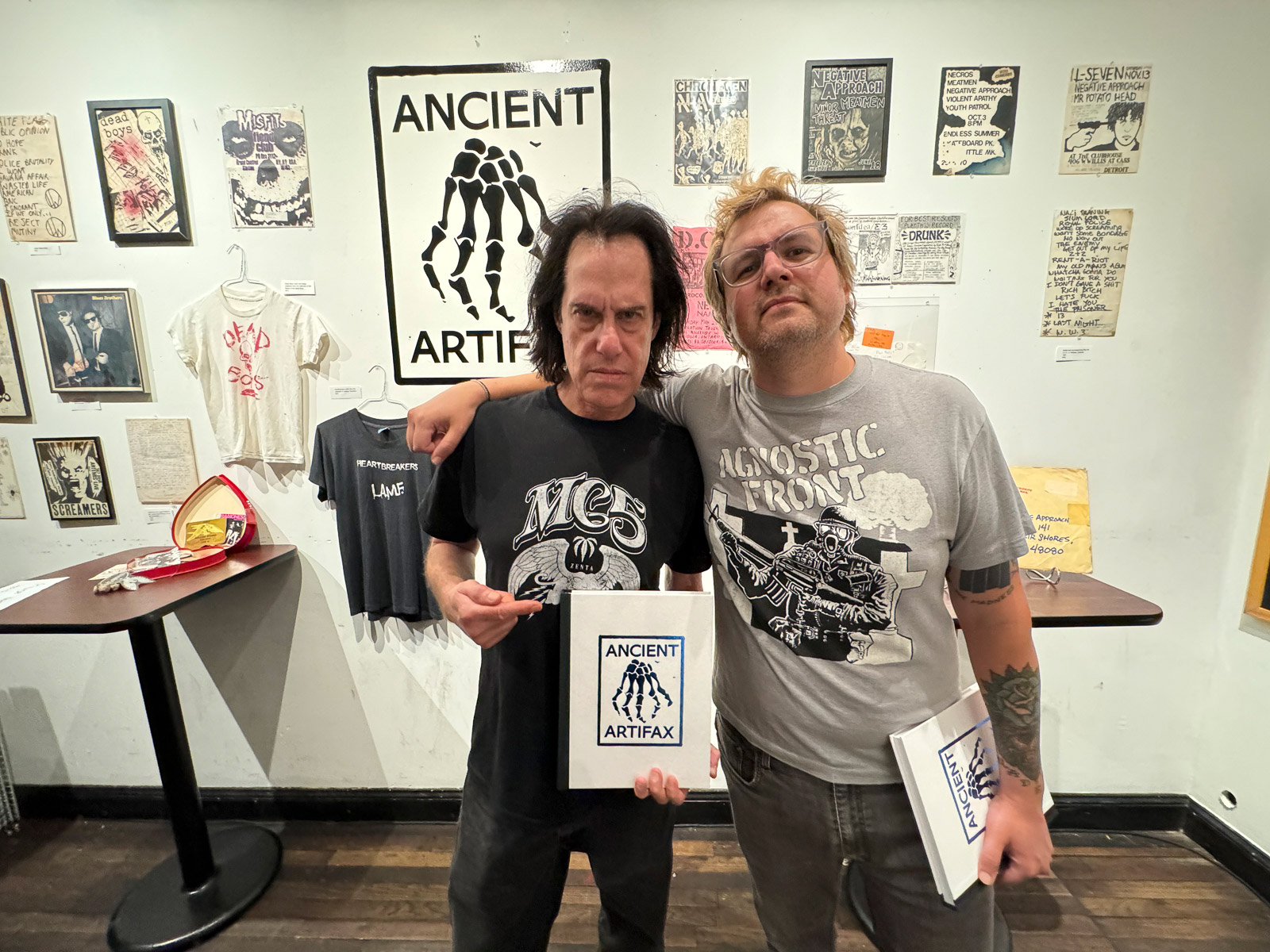 Brian Gorsegner talks new punk book 'Ancient Artifax' ++ TV Eye