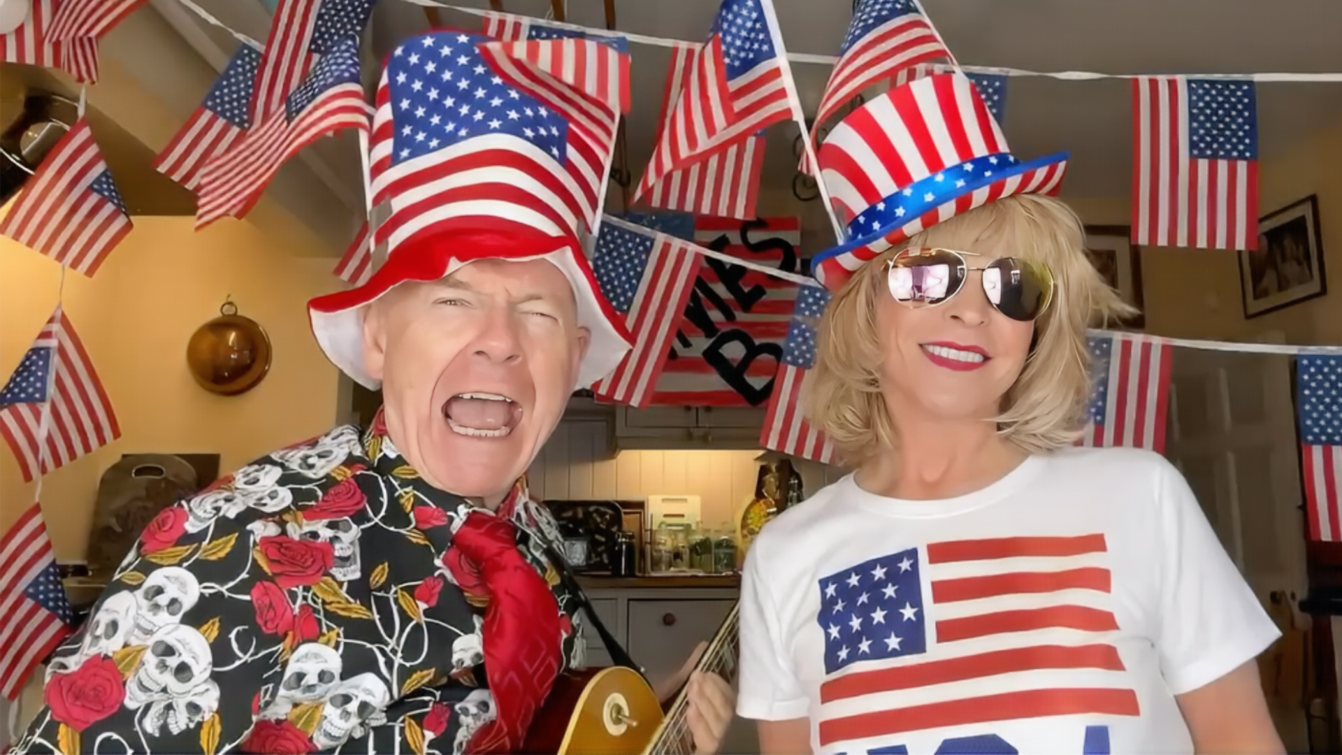 Watch Toyah & Robert Fripp cover James Brown's 