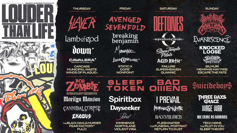 Louder Than Life 2025 Lineup Slayer Deftones Acid Bath Knocked louder-than-life-2025-lineup-slayer-deftones-acid-bath-knocked
