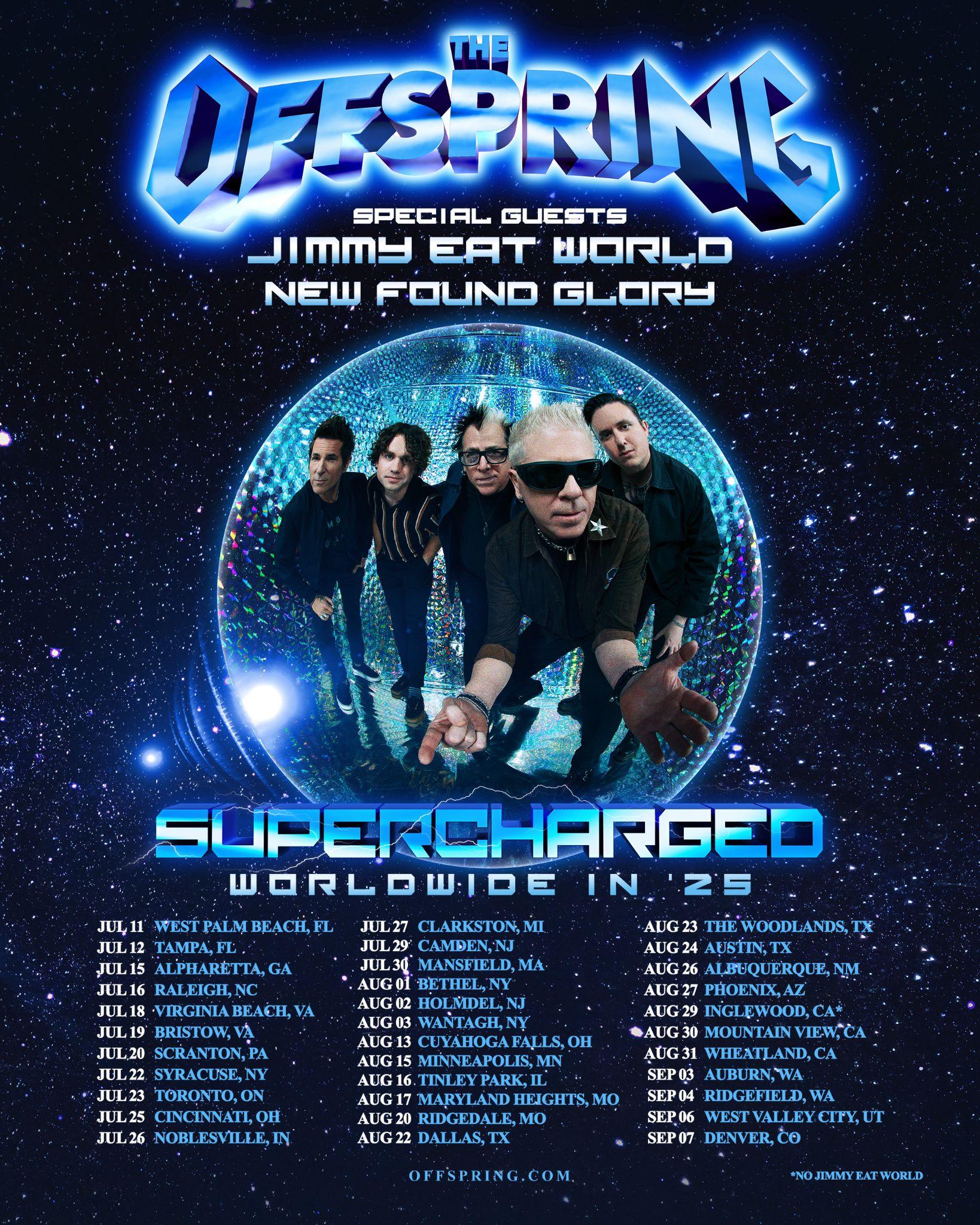 The Offspring announce tour with Jimmy Eat World and New