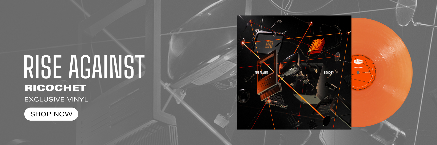 Rise Against Ricochet Banner