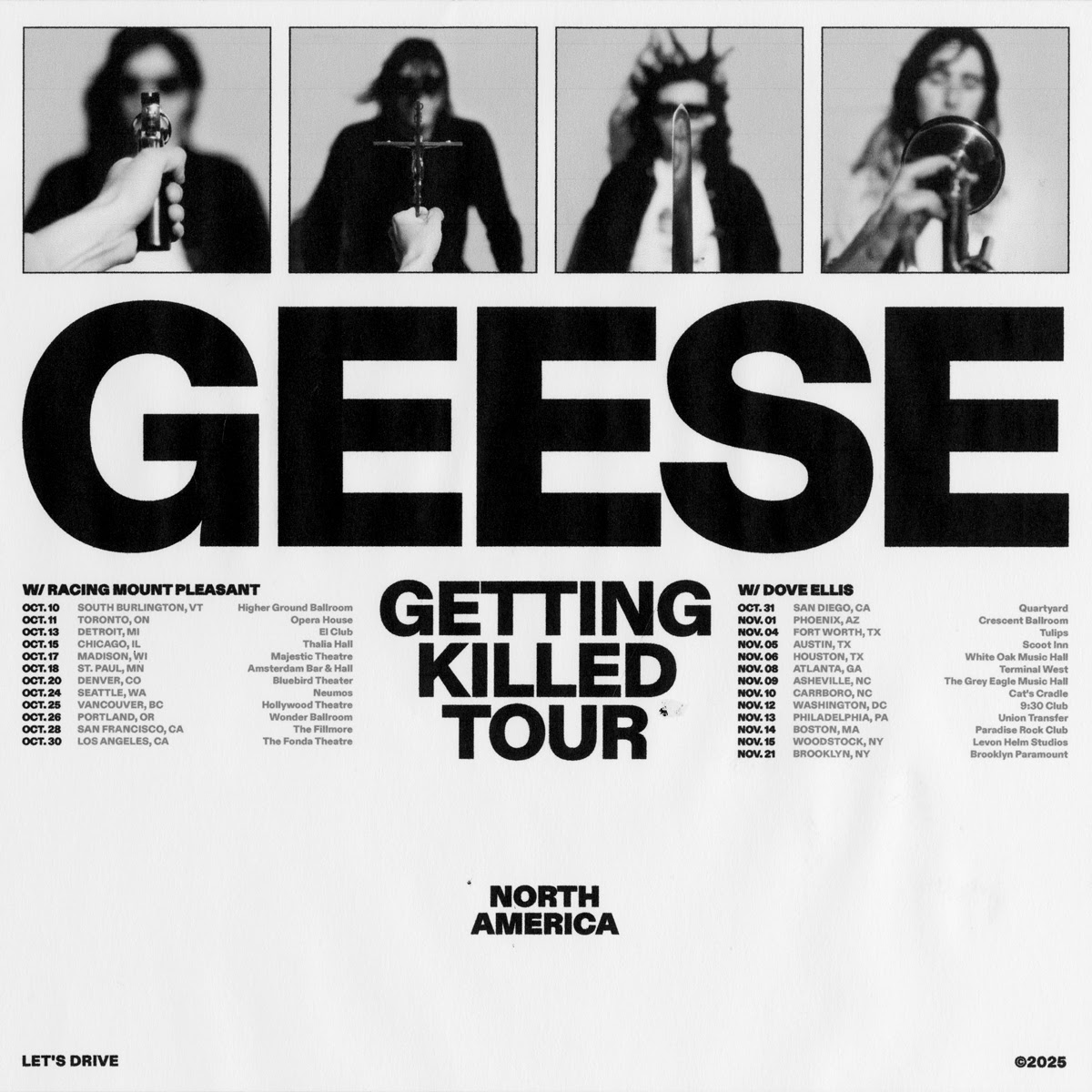 Geese Announce Fall Tour BrooklynVegan Presale For NYC Show Geese Announce Fall Tour BrooklynVegan Presale For NYC Show