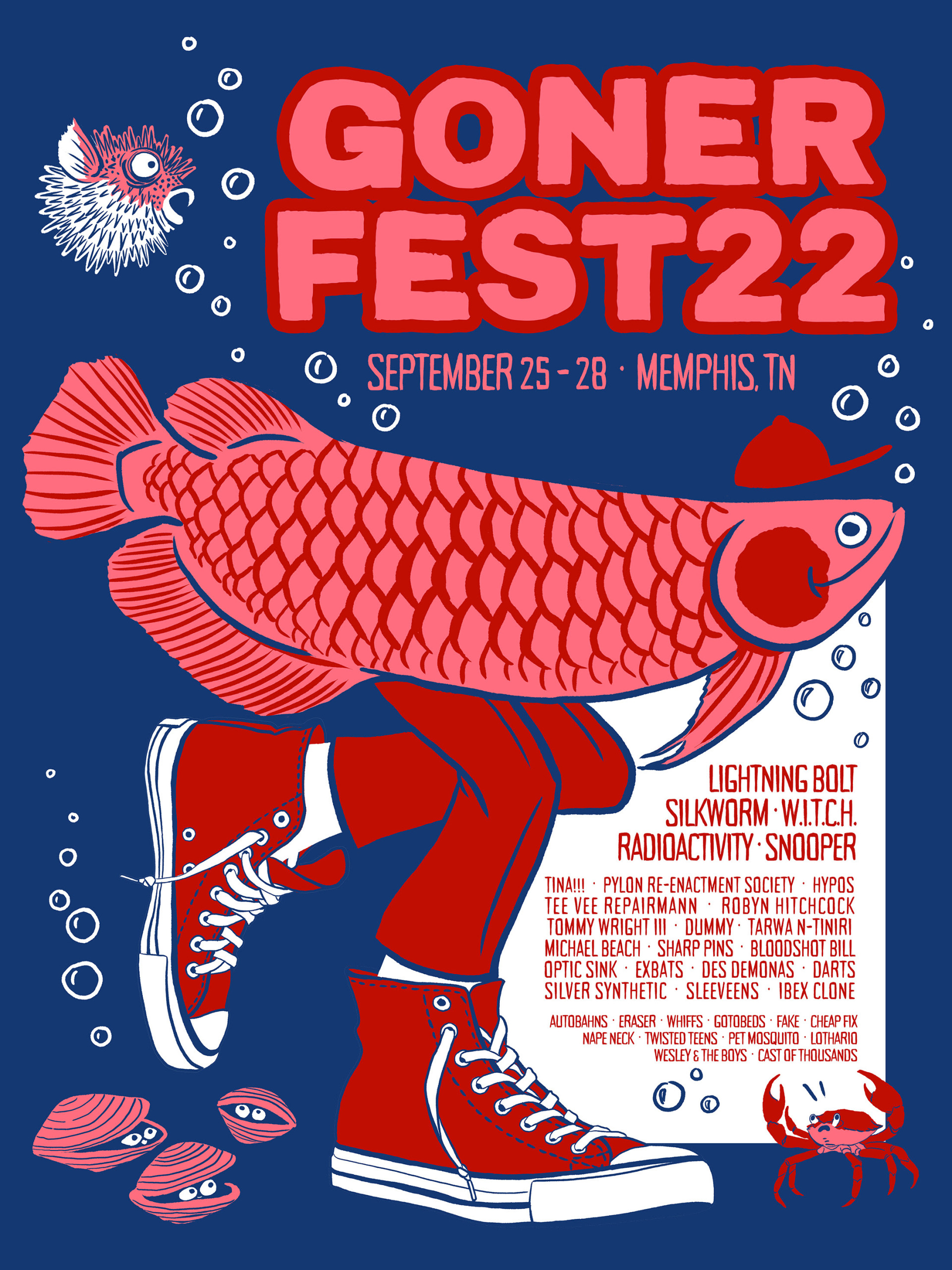 gonerfest 2025 poster