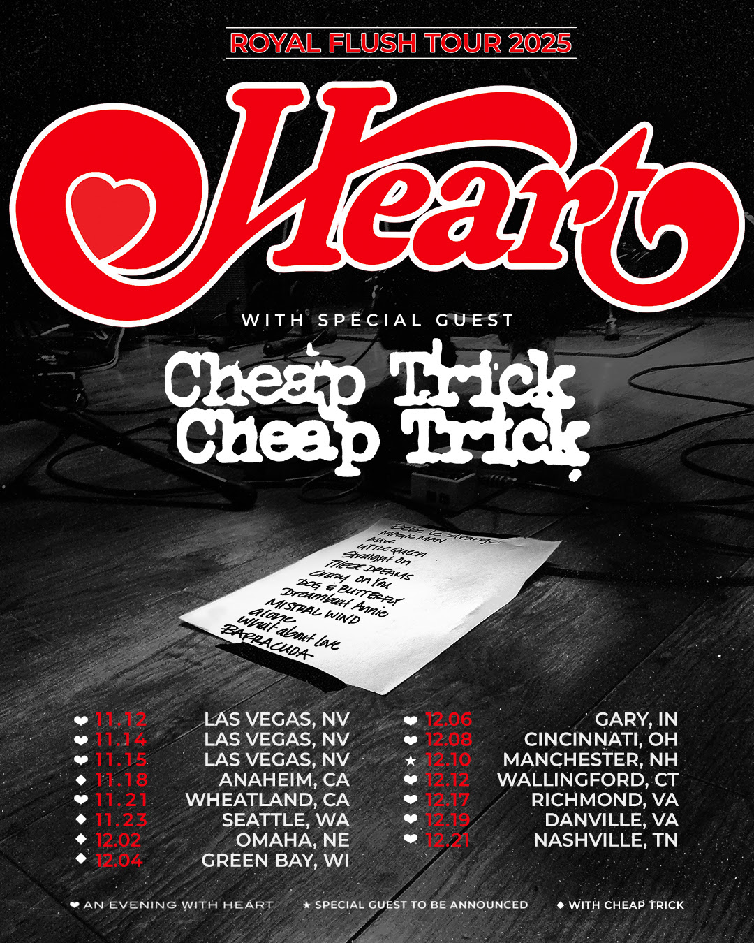 heart new tour dates 2025