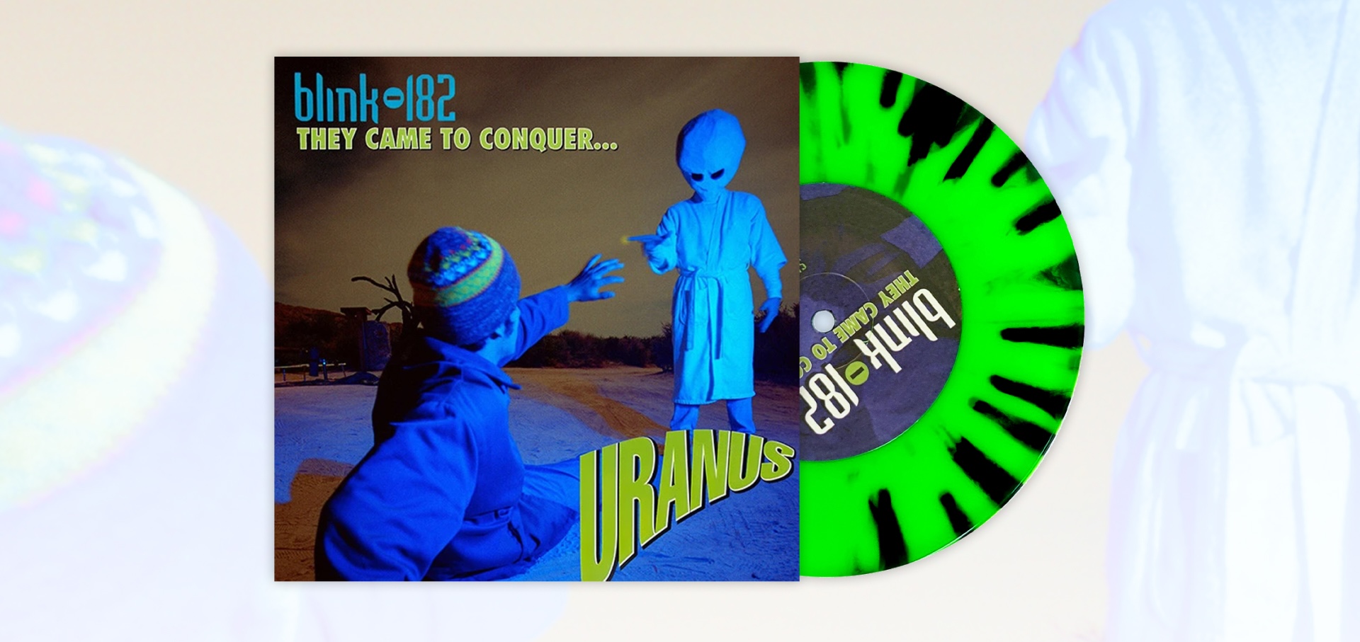 New exclusive vinyl: blink-182 - 'They Came to Conquer Uranus