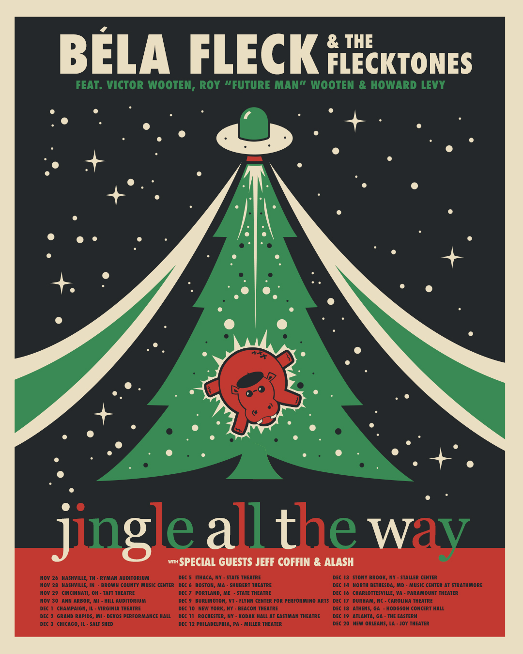 bela fleck holiday tour