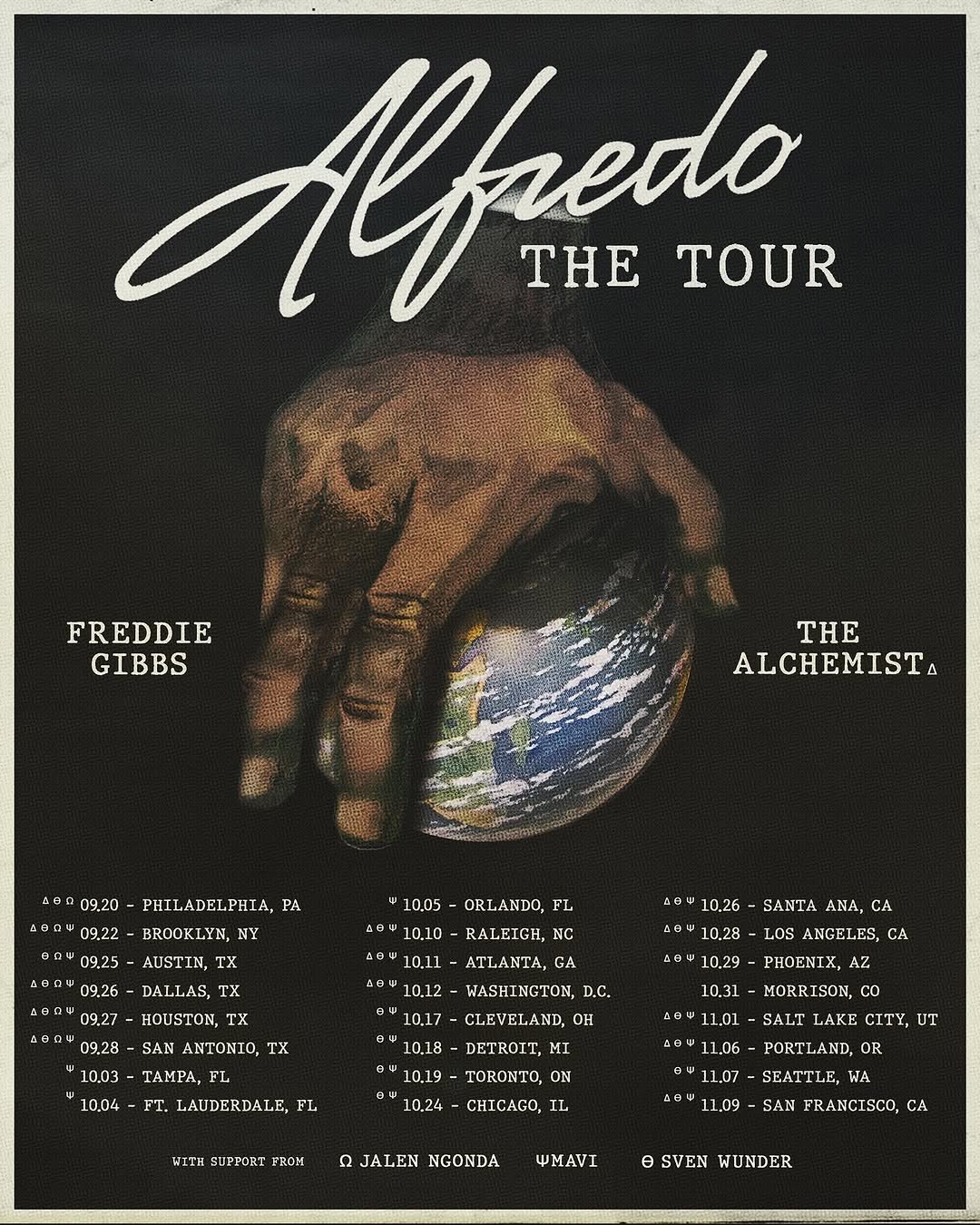 Freddie Gibbs & The Alchemist announce fall tour with MAVI