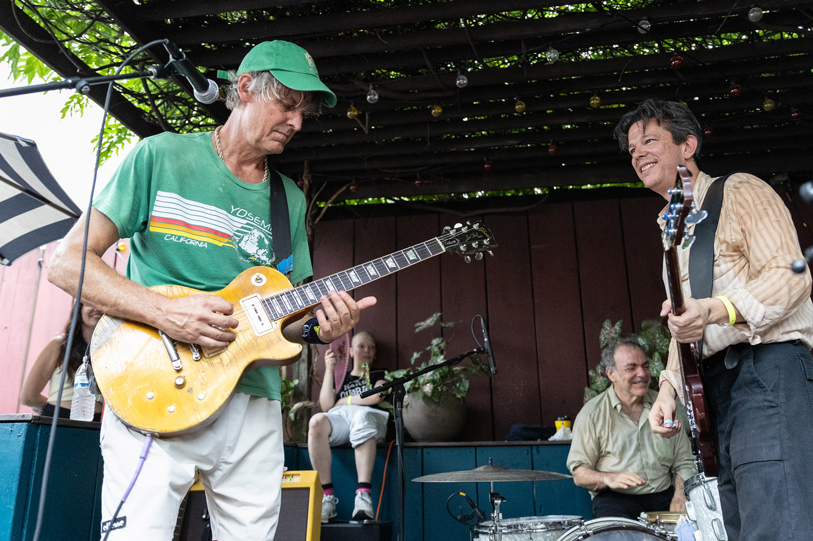 The Hard Quartet played a sweaty free Summer Thunder show @ Union Pool (pics, setlist)