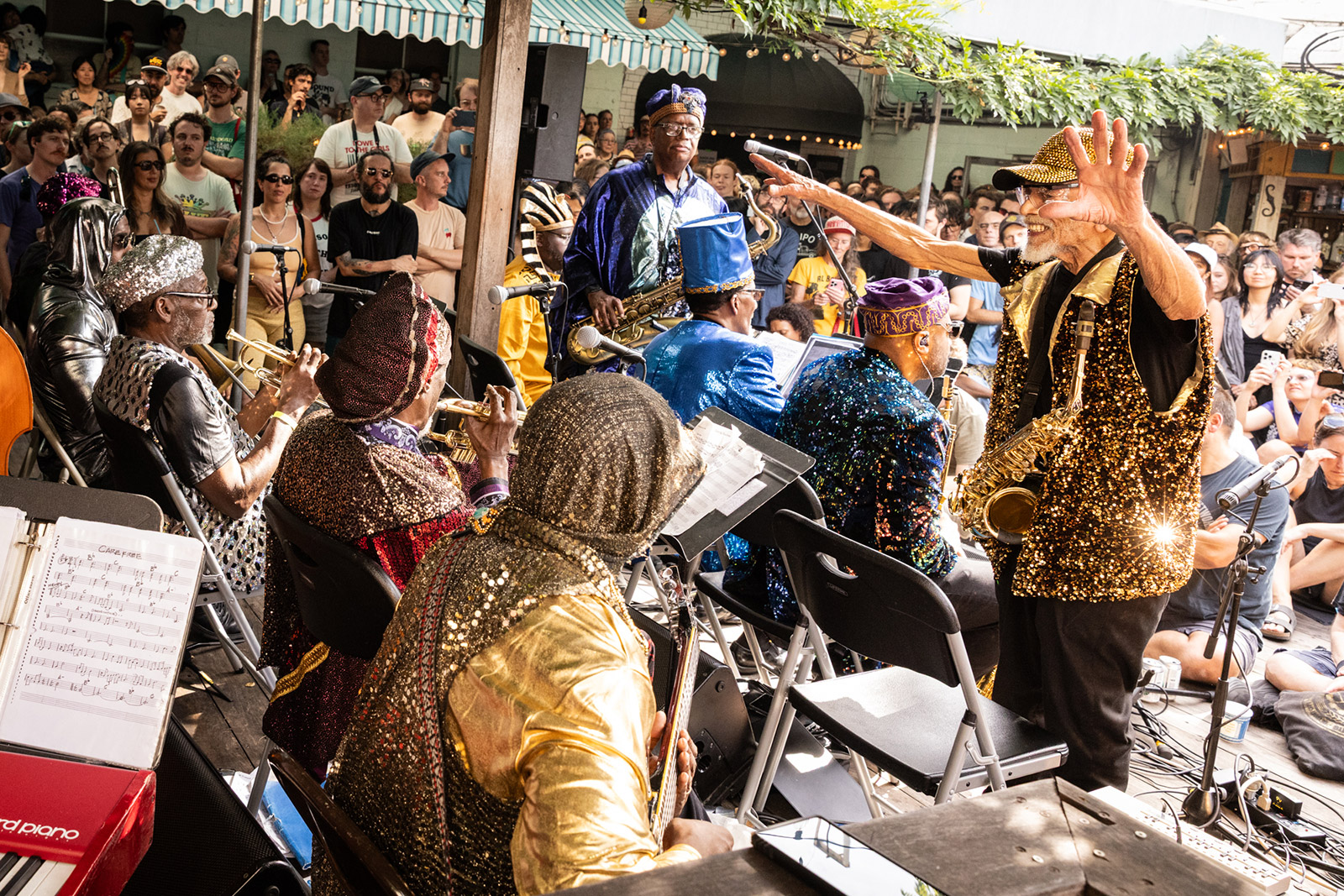 Sun Ra Arkestra closed out Union Pool's Summer Thunder series (pics)
