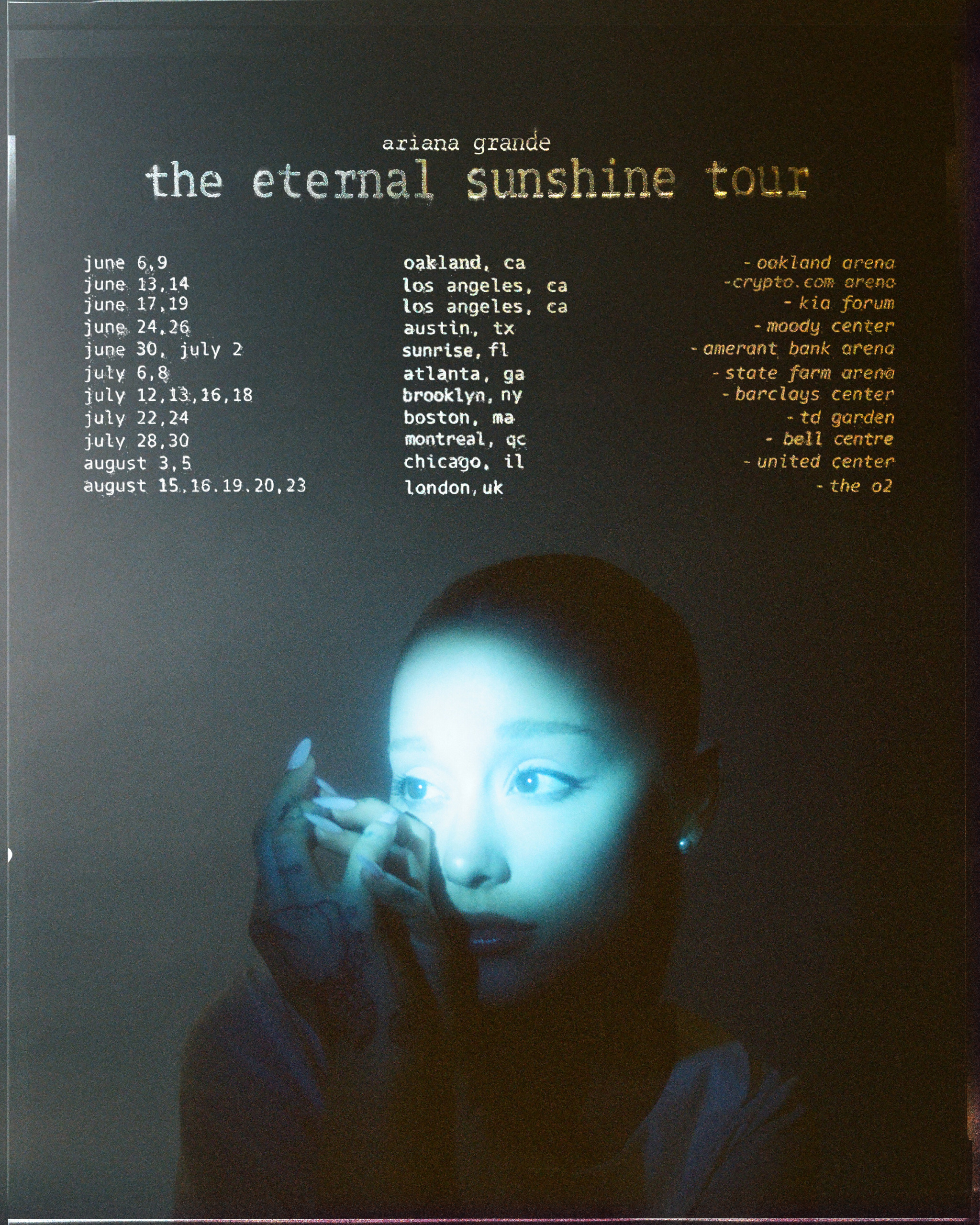 Ariana Grande Tour Art