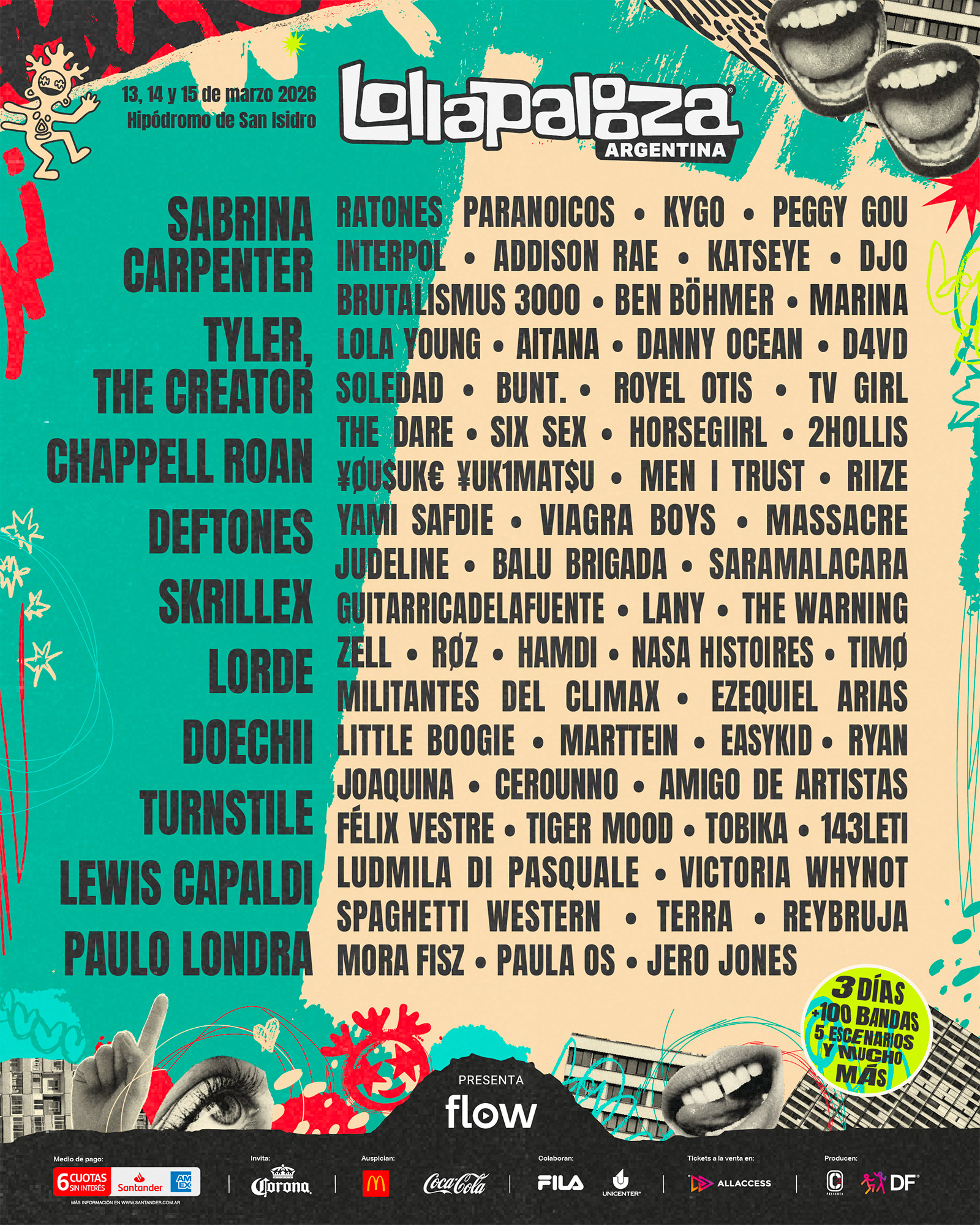 Lollapalooza Argentina 2026