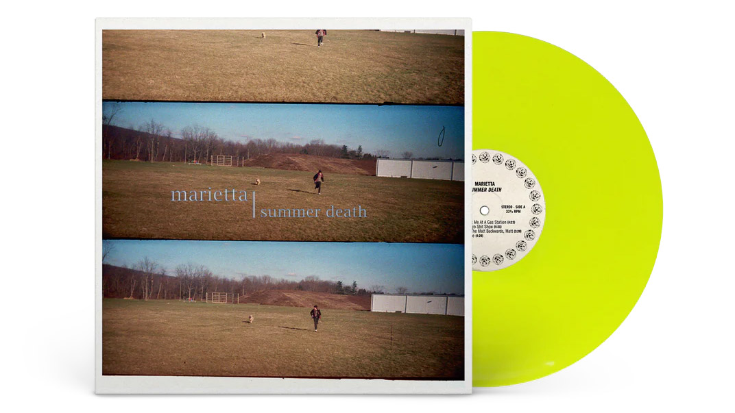 New exclusive vinyl: Marietta's 'Summer Death' on neon sun LP