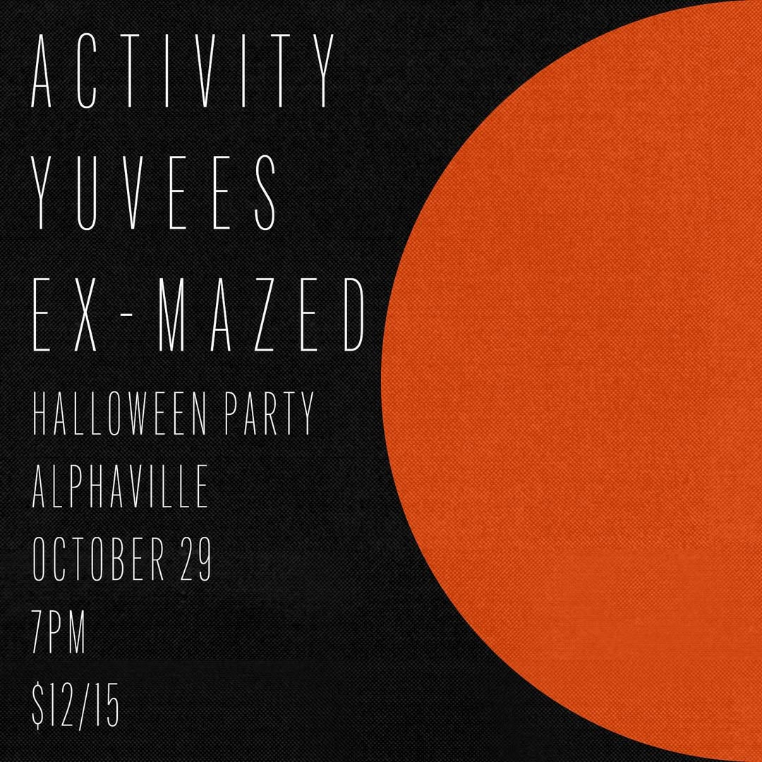 activity halloween alphaville