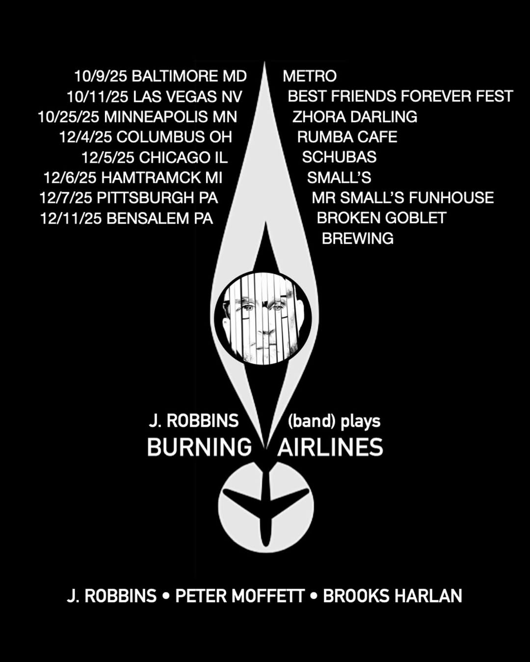 j robbins burning airlines