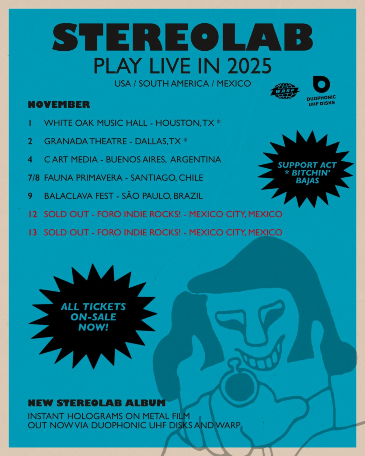 Stereolab tour 3