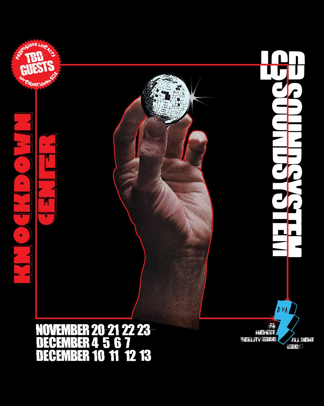 LCD Soundsystem 2025 residency