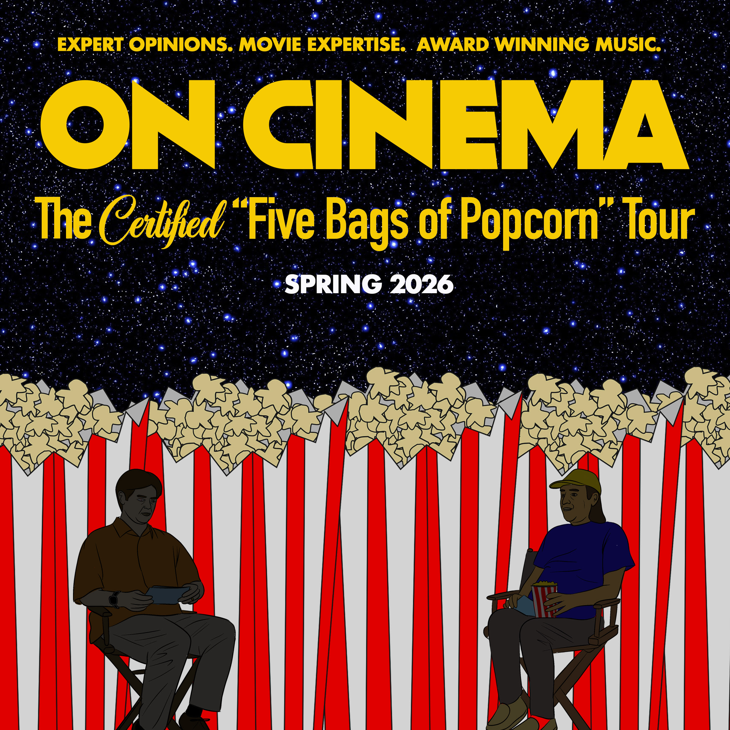Tim Heidecker & Gregg Turkington announce 'On Cinema' 2026 tour