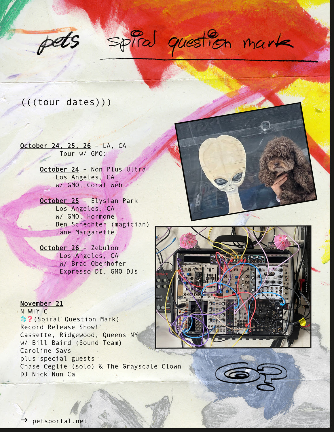 pets album release shows