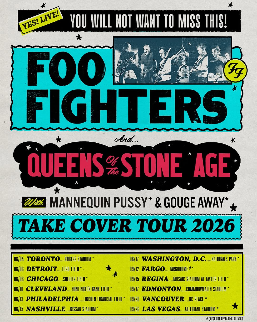 Foo Fighters 2026 tour